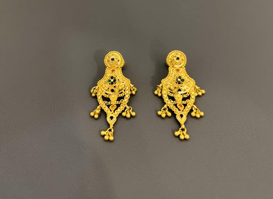 22KT GOLD EAR RINGS 11.2GM