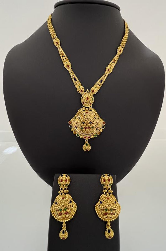 22KT GOLD SET 42.8GM