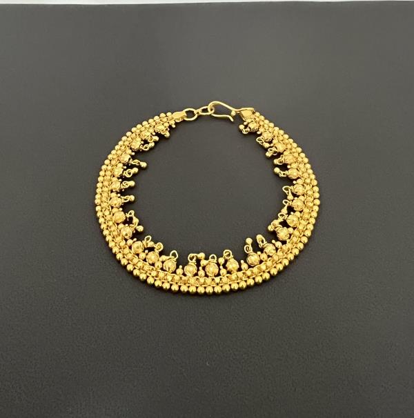 22KT GOLD BRACELET 12.3GM