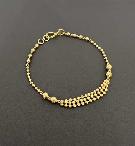 22KT GOLD BRACELET 5.9GM